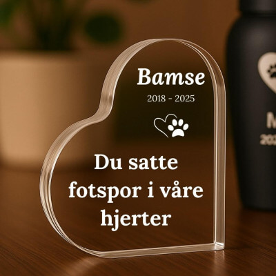 Plaque commémorative chien personnalisée –...